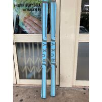 Roxy Snow Skis 158cm Auto Drive Roxy Bindings All Mountain Lightweight Design