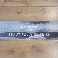 Rekorderlig Cider Limited Edition Snowboard 153cm Beautifully Swedish 