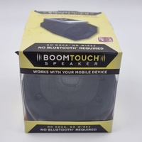 BoomTouch Wireless Speaker Black No Bluetooth No Wires Amplify Sound