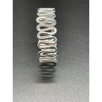 Ladies Sterling Silver Wave Bangle (Brand New)