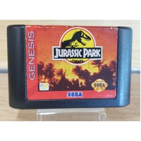 Jurassic Park Sega Genesis Rare Video Game Cartridge