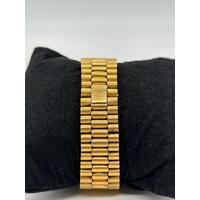 Oroton Quartz ORG-300 Swiss Movement All Gold Analog Vintage Watch Rare
