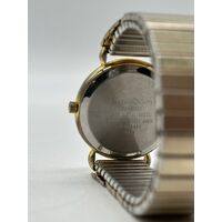 Countdown by Helbros Base Metal Bezel Stainless Steel Ladies Gold Tone Watch