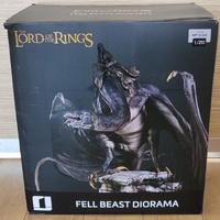 Iron Studios WBLOR23819-10 The Lord of the Rings 1/20 Fell Beast Diorama Statue