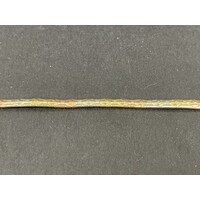 Ladies 14ct Three Tone Gold Snake Link Bracelet (Pre-Owned)