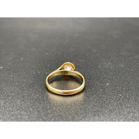 Ladies 18ct Yellow Gold Diamond Ring Elegant Fine Jewellery Timeless Style