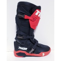 Thor 2022 Motocross Boots Radial Black / Red Size 10 US (Pre-Owned)