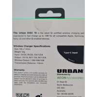 Urban Disc 15W Fast Wireless Qi Charging Pad 