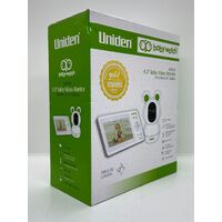 Uniden BW4151 4.3 Inch Baby Video Monitor Pan and Tilt Camera with Night Vision