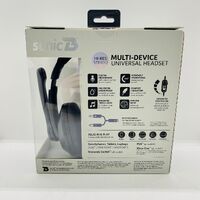 Sonic B Hi-Res Stereo Multi-Device Universal Headset (New Never Used)