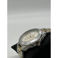 The Bradford Exchange Boxing Kangaroo Two-Tone Stainless Steel Mens Watch 