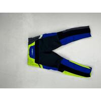 Yamaha Motocross Pants Youth Size 22 Green Blue Black Durable Riding Gear