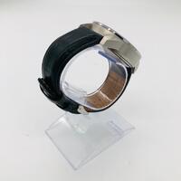 Citizen Chronograph Quartz Black Dial Leather Men's Watch (Pre-Owned)