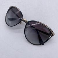 Bvlgari BV6083 2018/8G Black/Pale Gold Ladies Sunglasses (Pre-owned)