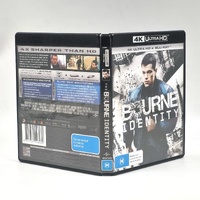 Large View The Bourne Identity 4K Ultra HD Blu-ray 2 Disc Set Movie Matt Damon