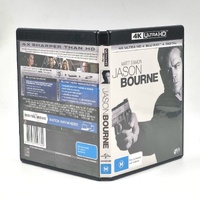 Jason Bourne 4K Ultra HD + Blu-ray Matt Damon 2 Disc Set