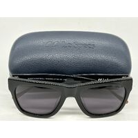 LE Specs Wrecking Ball 1926363 Unisex Square Sunglasses in Black 56 20 145