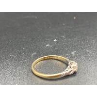 Ladies 18ct Yellow Gold Ring (Pre-Owned)