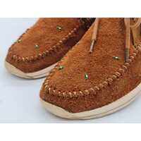 VISVIM FBT Lhamo Folk Size 9 US Light Brown Shoes (Pre-owned)