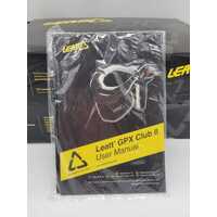 Leatt Motorcycle Neck Brace Size Medium GPX Club II White/Black (Pre-owned)
