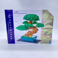 Nanoblock Bonsai Pine Deluxe Edition NB-039 (New Never Used)