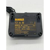 DeWalt DCB115-XE Multi-Volt Battery Charger 10.8 /14.4 /18V (Pre-owned)
