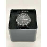 Chisel Men’s Black Tone Watch 5829276 (Pre-owned)