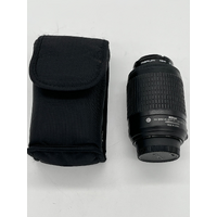 Nikon Camera Lens AF-S DX VR Zoom Nikkor 55-200mm f/4-5.6G IF-ED with Black Bag