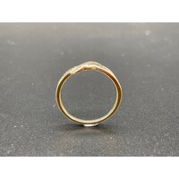 Ladies 9ct Yellow Gold Ring (Pre-Owned)