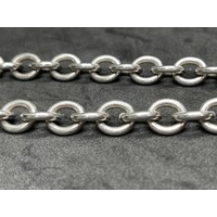 Ladies 925 Sterling Silver Belcher Necklace (Pre-Owned)