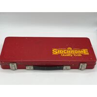 Vintage Sidchrome 1/2" Square Drive Socket Set Cat No. 45171 Australian Made (Pre-owned)
