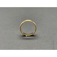 Ladies 18ct Two Tone Gold Ring (Pre-Owned)