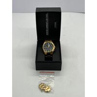 Citizen Black Dial Gold Tone Men’s Chronograph Watch (Pre-owned)