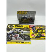 Panini Yamaha YZR-M1 46 Rossi World Champion 2008 Miniature Model