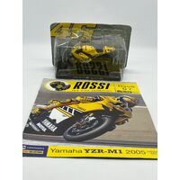 Panini Yamaha YZR-M1 46 Rossi Laguna Seca 2005 Miniature Collectible Model