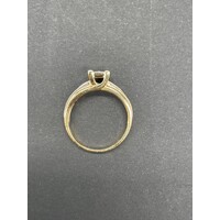 Ladies 18ct Yellow Gold Diamond Engagement Ring (Pre-Owned)