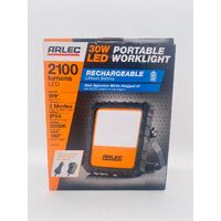 Arlec 30W Portable LED Worklight 2100 Lumens WL0030 (Pre-owned)