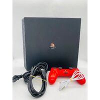 Sony PlayStation 4 Pro 1TB Video Game Console Black with Controller and Leads