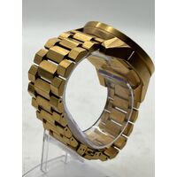 Nixon Take Charge Corporal All Gold Black Stainless Steel Bracelet Men's Watch