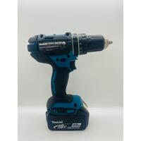 Makita DHP482 Hammer Drill Brushless with 4.0Ah Battery (Pre-owned)