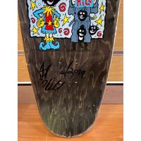 Frankie Hill Jester Style Decal Skateboard Deck Autographed 1/3 2019