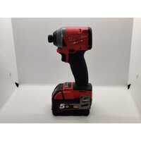 Milwaukee M18 Fuel M18 FID2 18V 1/4" Hex Cordless Impact Driver 5.0Ah Battery