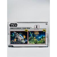 Disney Jigsaw Puzzles Star Wars 3D 2 Puzzles 500 Piece (New Never Used)