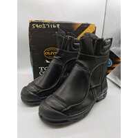 Oliver Strobel Smelter Boots Black Size 11 (New Never Used)