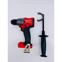 Milwaukee Hammer Drill 18V Brushless M18 FPD3 Skin Only with Handle (Pre-owned)
