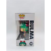 Funko Pop Animation Dragon Ball 108 Bulma Collectable Vinyl Figure