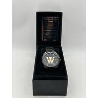 W Zelezniak Black Stainless Steel Analog Display Men’s Watch 