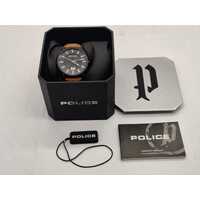Police Brown Collin Stainless Steel Analog Men’s Watch in Leather Band