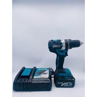 Makita DHP484 Hammer Drill 18V with 3.0Ah Battery and Charger (Pre-owned)