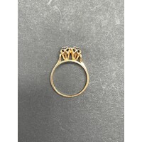 Ladies 9ct Yellow Gold Ring (Pre-Owned)